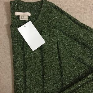 H&M Glittery Green Top/Shirt